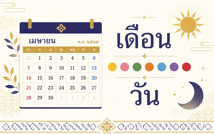 Thai Months & Days of the Week | Complete Guide