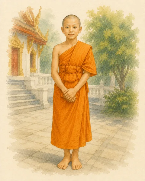 novice monk
