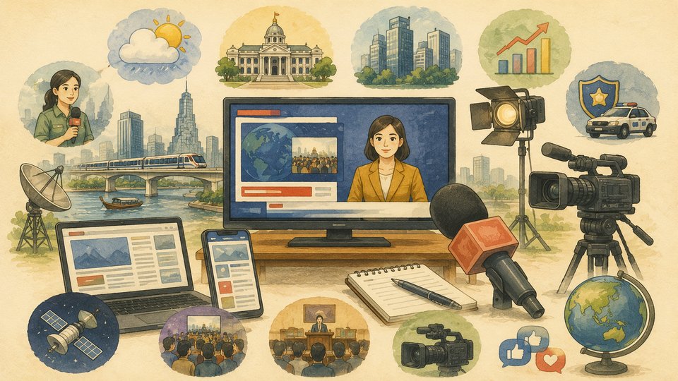 Thai TV & News Vocabulary