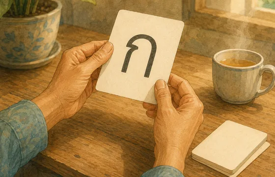 Flashcards on RianThai: how they work and how to use them